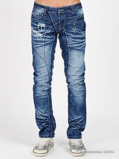 Джинсы Kosmo Lupo, цвет цвет голубой