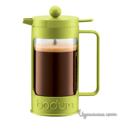 Кофейник Bodum, цвет цвет зеленый
