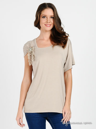 Топ Gaudi, цвет цвет бежевый