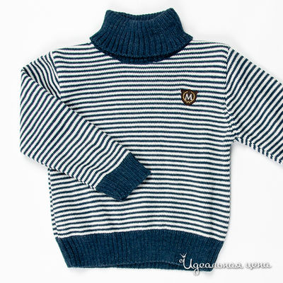 Свитер Monna Rosa, цвет цвет синий / белый