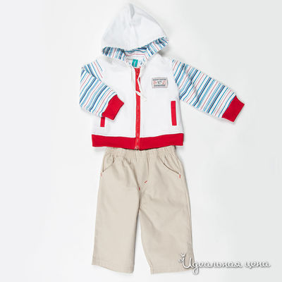 Костюм Green Mates, цвет цвет голубой / белый / бежевый