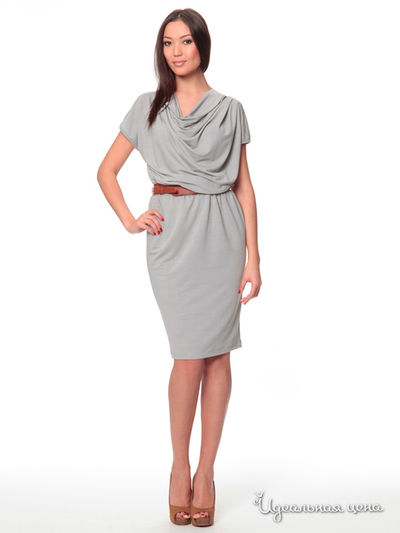 Платье ODRI, цвет цвет серый