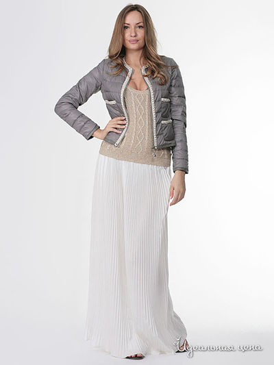 Юбка-гофре ODRI, цвет цвет белый