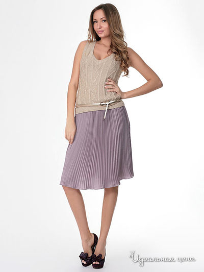 Юбка-гофре ODRI, цвет цвет лавандовый