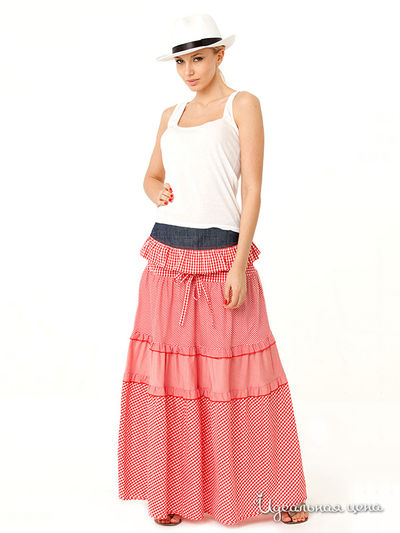 Юбка ODRI, цвет цвет красный