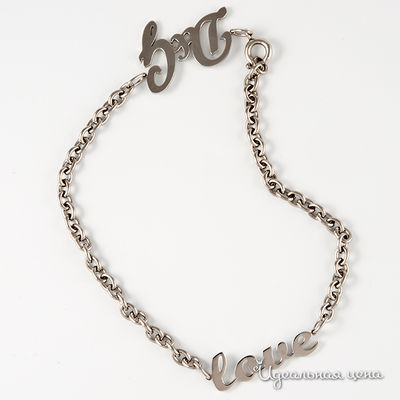 Цепь Dolce&Gabbana, цвет цвет серебряный