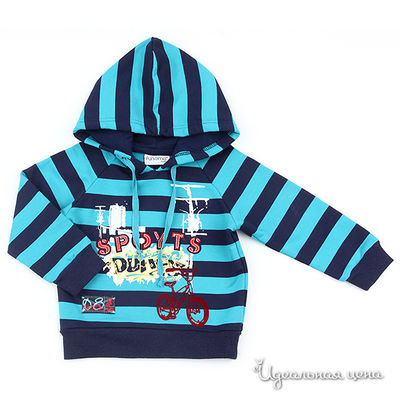 Толстовка Fun time, цвет цвет темно-синий / голубой