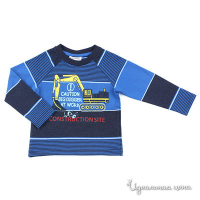 Лонгслив Fun time, цвет цвет серо-синий