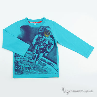 Лонгслив V-Land, цвет цвет голубой