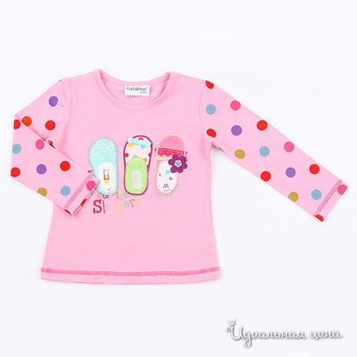 Лонгслив Fun time, цвет цвет розовый