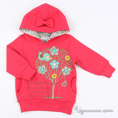 Толстовка Fun time, цвет цвет малиновый