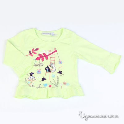 Лонгслив Fun time, цвет цвет светло-фисташковый