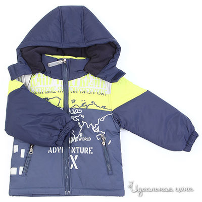 Куртка Fun time, цвет цвет темно-синий / фисташковый
