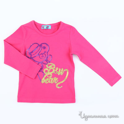 Лонгслив V-Land, цвет цвет розовый