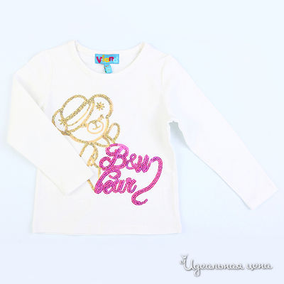 Блузка V-Land, цвет цвет белый