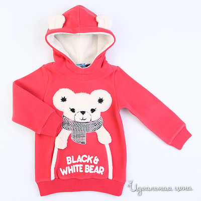 Толстовка V-Land, цвет цвет красный / белый