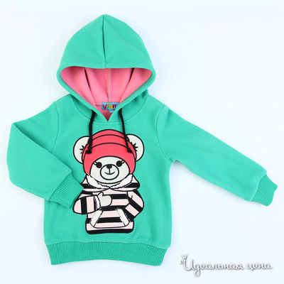 Толстовка V-Land, цвет цвет зеленый