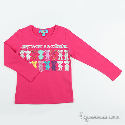 Лонгслив V-Land, цвет цвет розовый