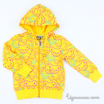 Толстовка V-Land, цвет цвет желтый