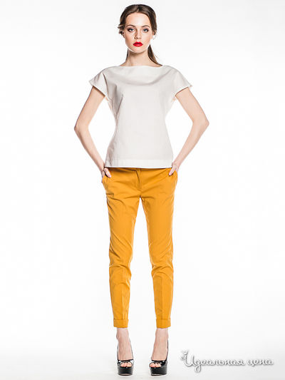 Брюки Pepen, цвет цвет желтый