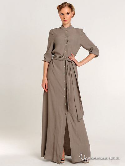 Платье Pepen, цвет цвет бежевый