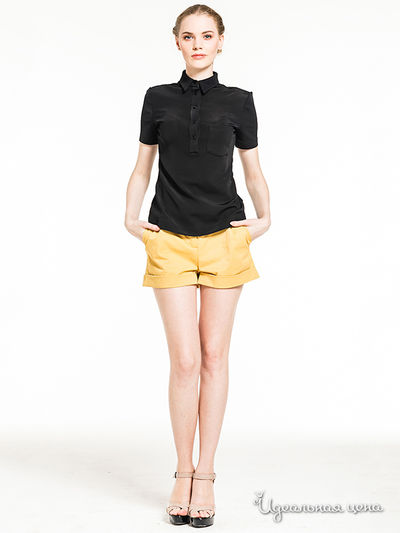 Поло Pepen, цвет цвет черный