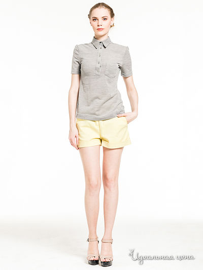 Поло Pepen, цвет цвет серый