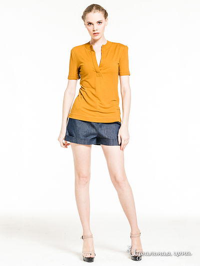 Поло Pepen, цвет цвет желтый