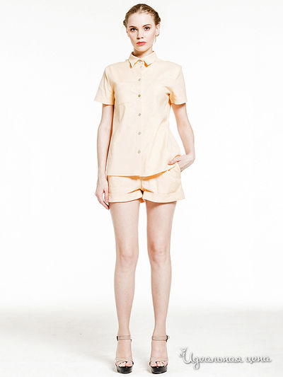 Рубашка Pepen, цвет цвет желтый