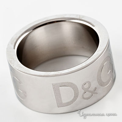 Кольцо Dolce&Gabbana, цвет цвет серебряный