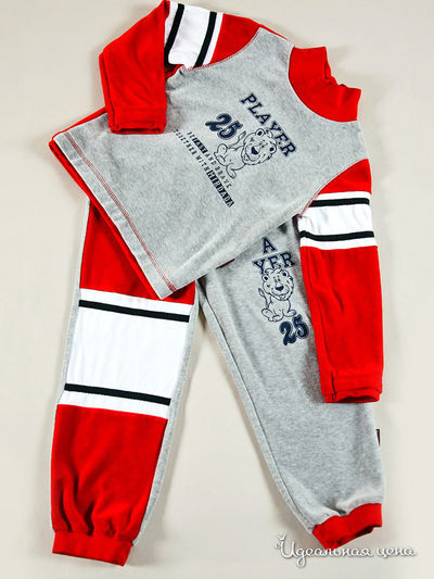 Костюм Mirdada, цвет цвет красный / серый