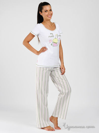 Пижама Relax Mode, цвет цвет белый