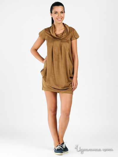 Платье Relax Mode, цвет цвет коричневый