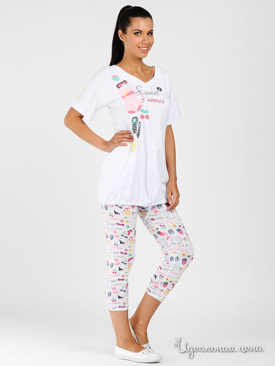 Пижама Relax Mode, цвет цвет белый