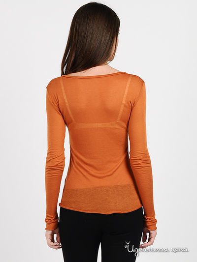 Пуловер Pois женский, цвет терракотовый