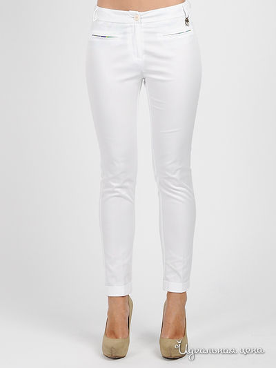 Брюки Pois, цвет цвет белый