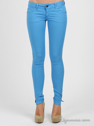 Брюки Pois, цвет цвет голубой