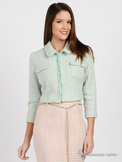 Жакет Pois, цвет цвет бирюзовый