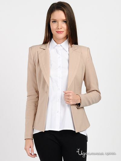Жакет Pois, цвет цвет бежевый