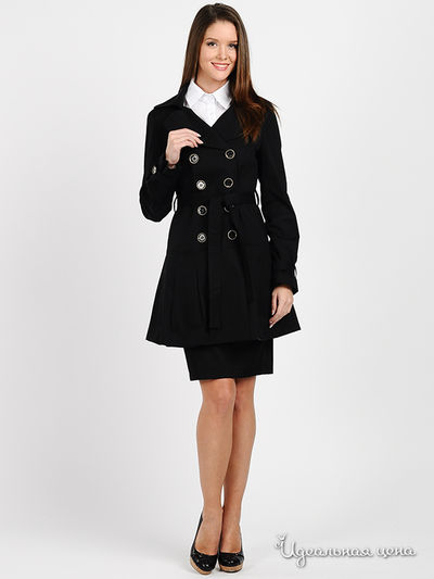 Плащ Pois, цвет цвет черный