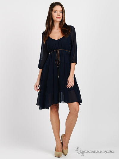 Платье Pois, цвет цвет синий