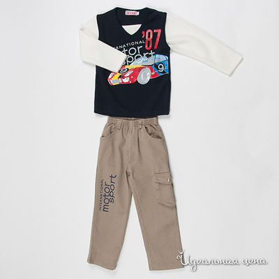 Комплект It-G-Ba, цвет цвет синий / белый / бежевый