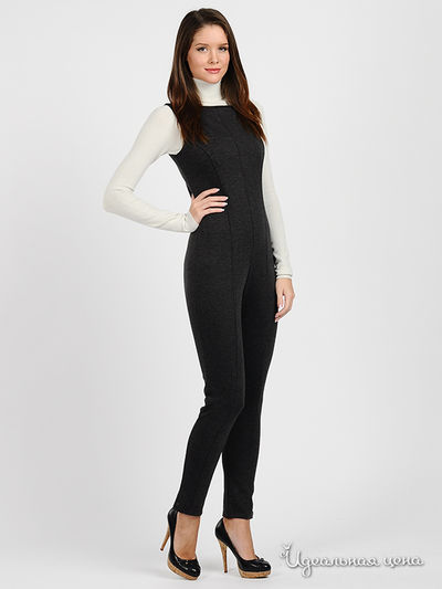 Комбинезон Pois, цвет цвет темно-серый меланж