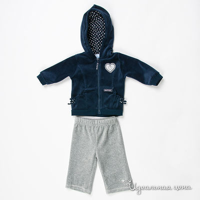 Комплект Cutie Bear, цвет цвет синий / серый