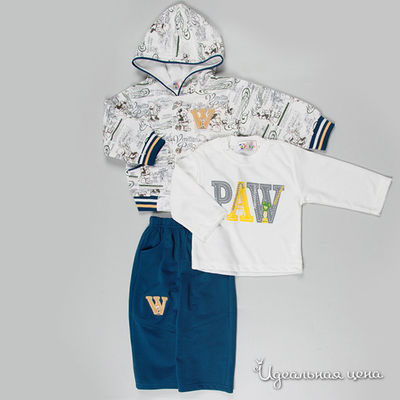 Комплект Patano, цвет цвет голубой / белый / синий