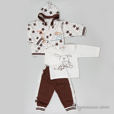 Комплект Patano, цвет цвет коричневый / белый