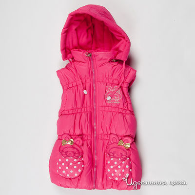 Жилет Kidly, цвет цвет розовый