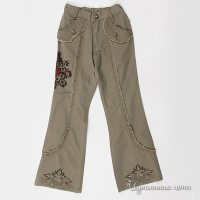 Брюки Mamadeo, цвет цвет хаки