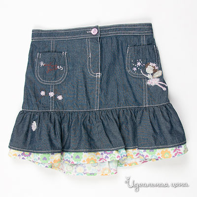 Юбка Mamadeo, цвет цвет синий