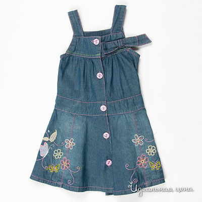 Сарафан Mamadeo, цвет цвет синий